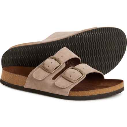 White Mountain Helga Sandals - Suede (For Women) in Light Taupe