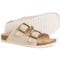 White Mountain Kids Girls Two-Buckle Sandals in Antique Silver