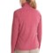 5850J_2 White Sierra Alpha Beta Fleece Shirt - Zip Neck, Long Sleeve (For Women)