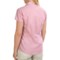 7686U_2 White Sierra Canyon Crest Shirt - UPF 30, Short Sleeve (For Women)