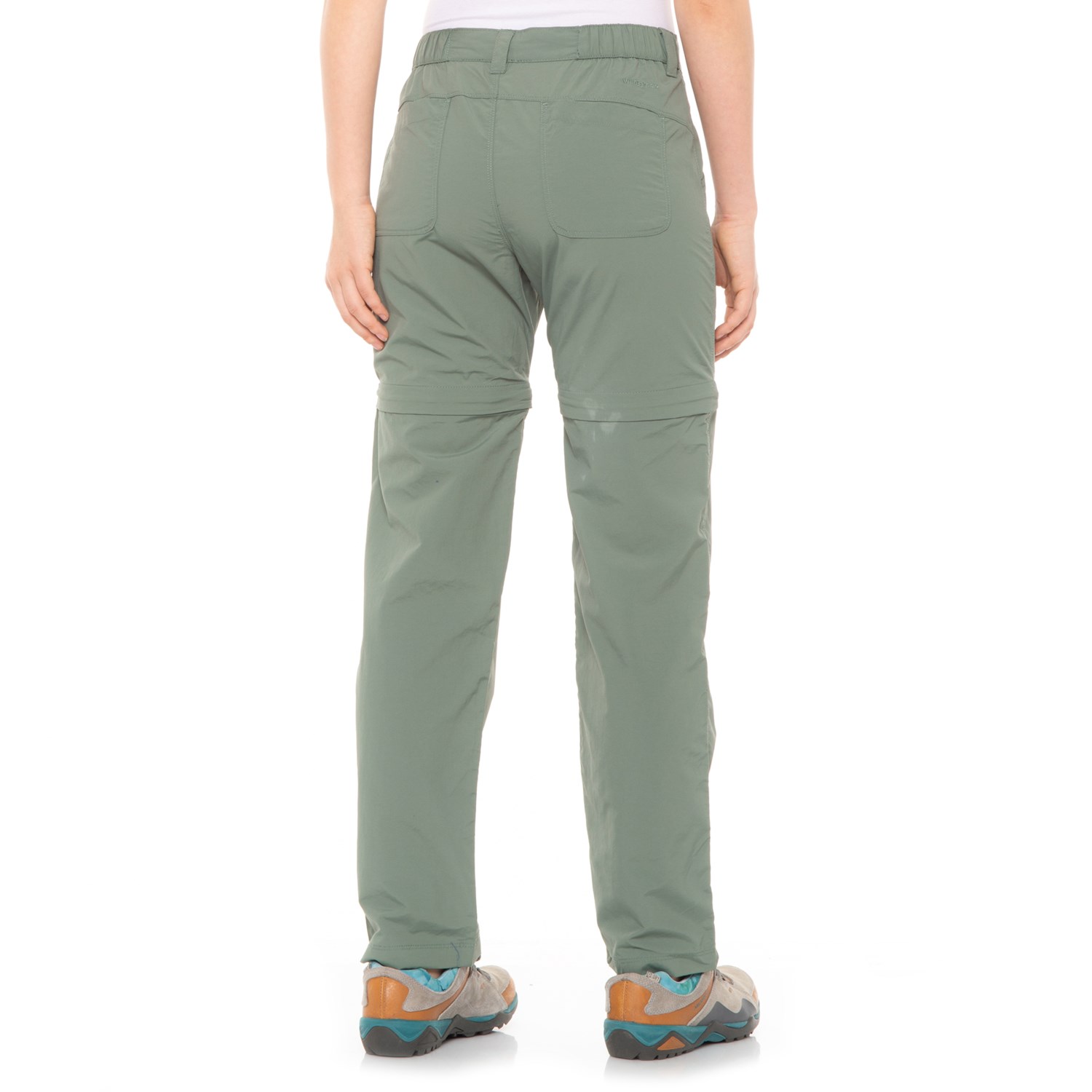 white sierra convertible pants women's