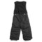 2440U_2 White Sierra Snow Bib Overalls - Insulated (For Toddlers)