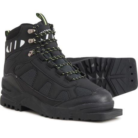 Whitewoods 301 Touring Nordic Ski Boots - Insulated, 75 mm (For Men and Women) in Black/Acid Green