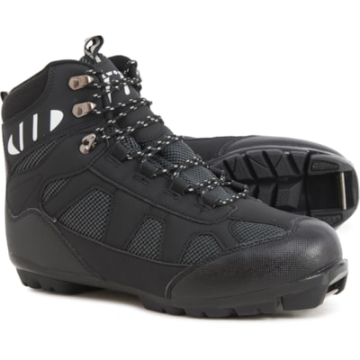 Chaussures De Ski Junior Whitewoods Taille 31 - 75 Mm Noir Avec Isolation Thinsulate - Occasion Bon état