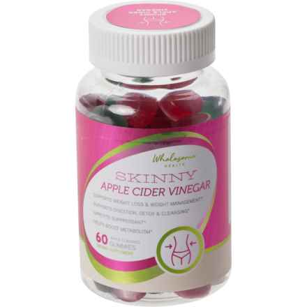 Wholesome Health Skinny Apple Cider Vinegar Gummies - 60-Count in Multi