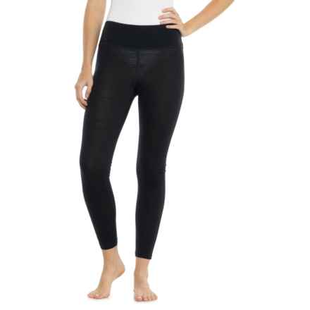 Wicked Wool Base Layer Leggings - Merino Wool in Black Beauty