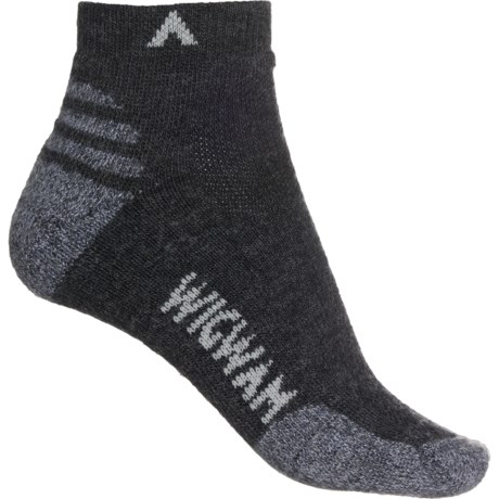 Wigwam Lightweight Hiking Socks - Merino Wool, Quarter Crew (For Women) in Oxford