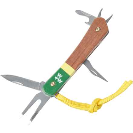 WILD + WOLF 7-in-1 Golf Multi-Tool in Forest Green