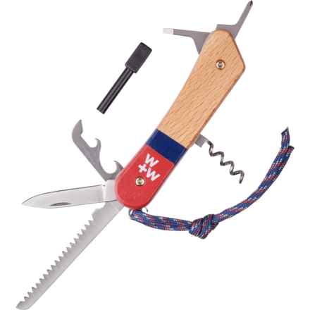 WILD + WOLF Wilderness Multi-Tool in Red