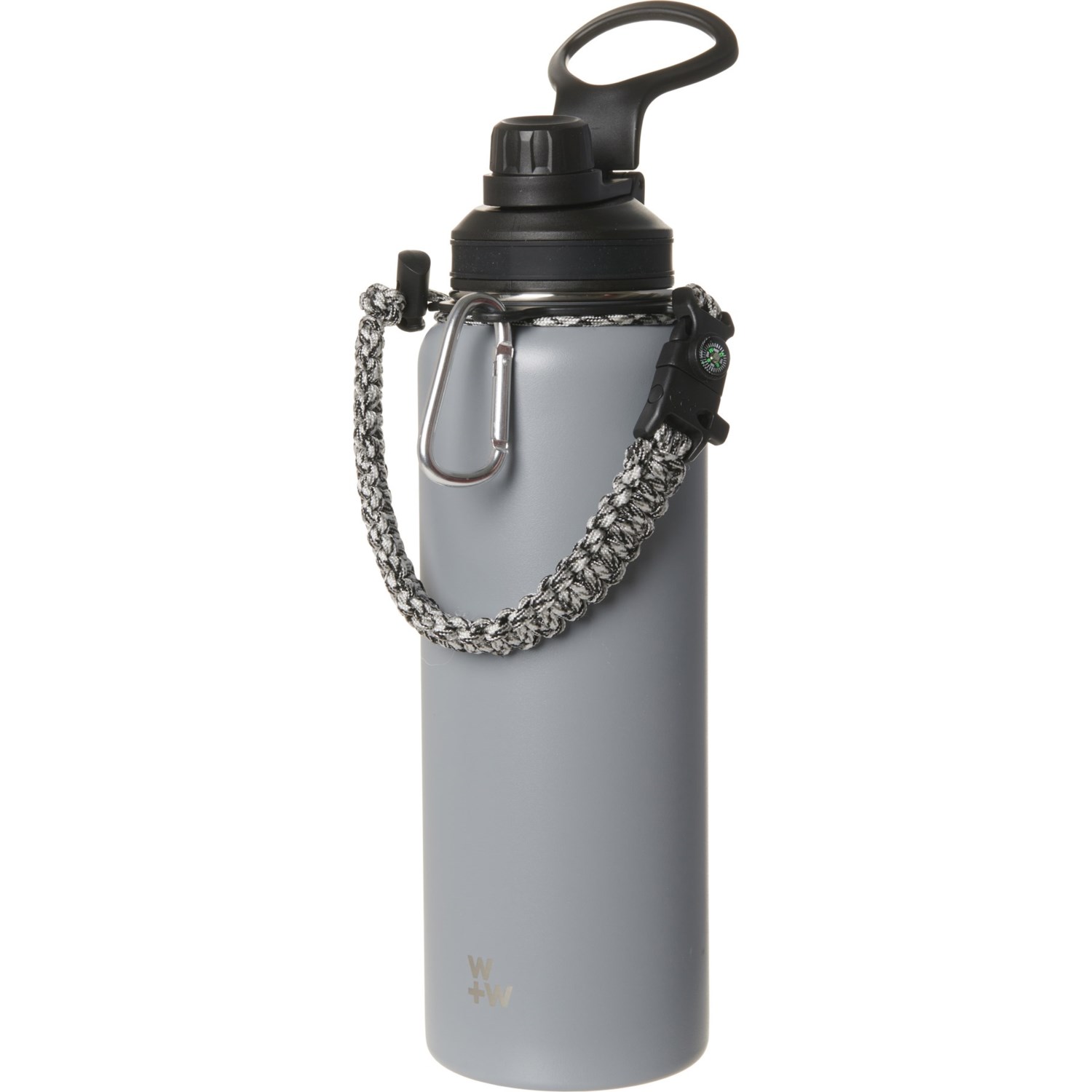 WILD + WOLF Zenith Insulated Chugger Water Bottle with Paracord Handle ...