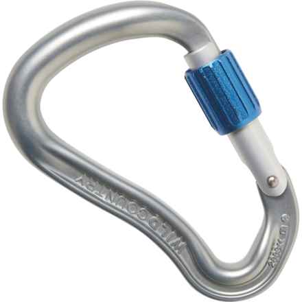 Wild Country Ascent Lite Carabiner in Gunmetal/Blue