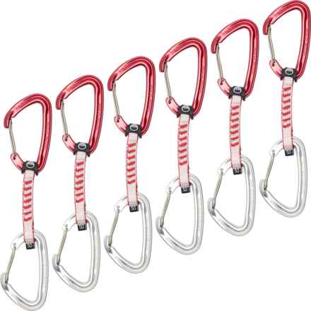 Wild Country Wildwire Quickdraw Carabiner Set - 6-Piece, 10 cm in Uni