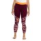 WILD RYE Jane Base Layer Leggings - Merino Wool in Lily Plum