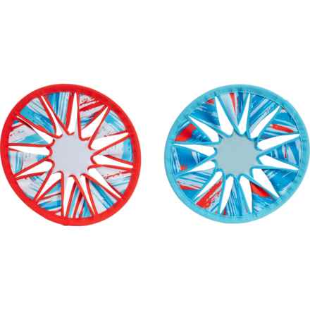 WILDSIDE HydroFlyer Waterproof Flying Disc - 2-Pack in Infrared