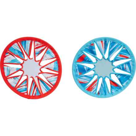 WILDSIDE HydroFlyer Waterproof Flying Disc - 2-Pack in Patriot Splash