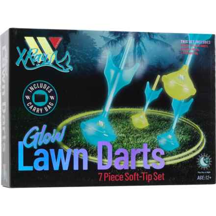 Wildside Xray Glow-in-the-Dark Lawn Darts Set - 7-Piece in Multi