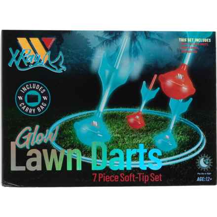 Wildside Xray Glow-in-the-Dark Lawn Darts Set - 7-Piece in Multi