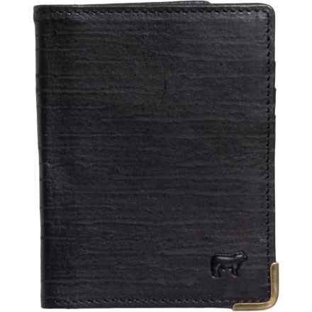 Will Leather Goods Bifold Wallet in Black