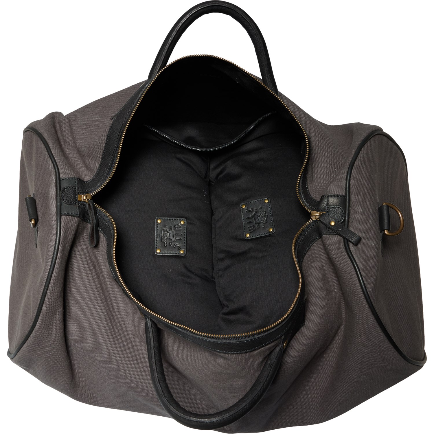 Will Leather Goods Commuter Duffel Bag - Charcoal-Black - Save 49%