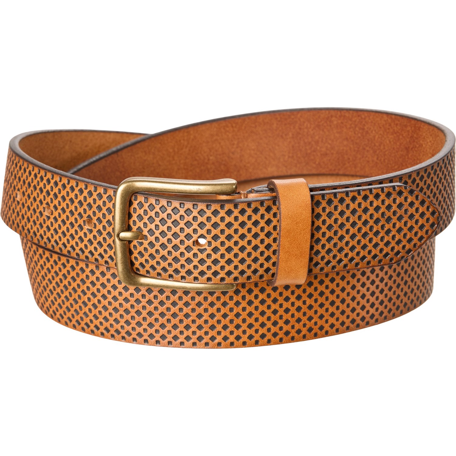 Will Leather Goods Embossed Golf Belt - Leather - Save 57%