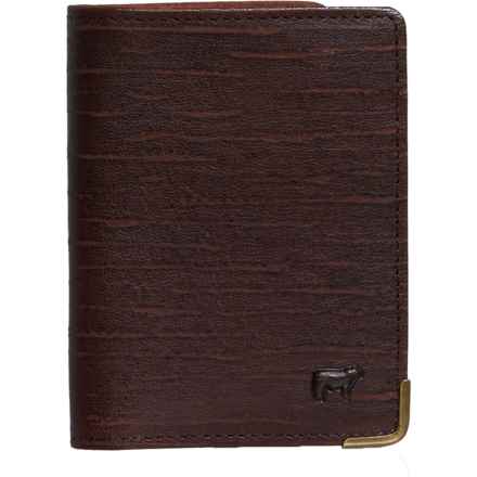 Will Leather Goods Italian Leather Bifold Wallet (For Men) in Brown