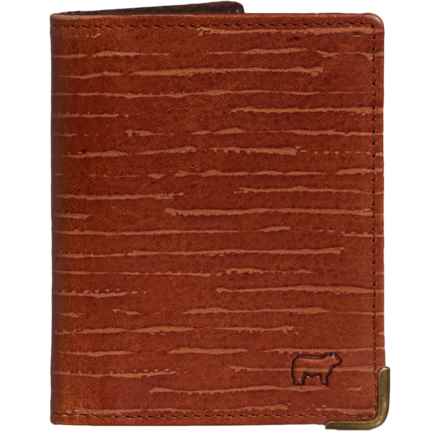 Will Leather Goods Italian Leather Bifold Wallet (For Men) in Tan