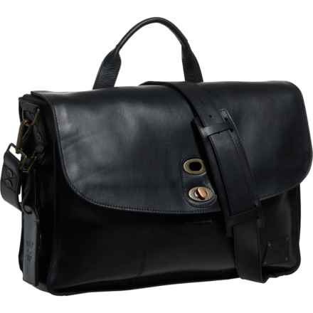 Will Leather Goods Kent Messenger Bag in Black