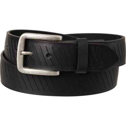 Will Leather Goods Razor Cut Belt in Black