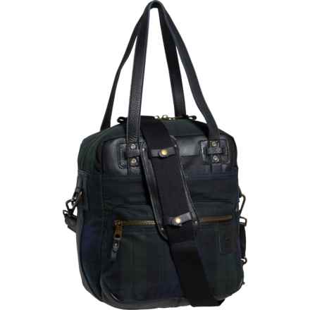 Will Leather Goods The Onward Tote Bag - Leather (For Men) in Black/Plaid