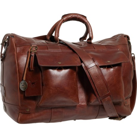 (取寄) トラベル ダッフル バッグ - コニャック Will Leather Goods Travel Duffel Bag - Cognac  Cognac Will Leather Goods Travel Duffel Bag - Cognac - Save 49%