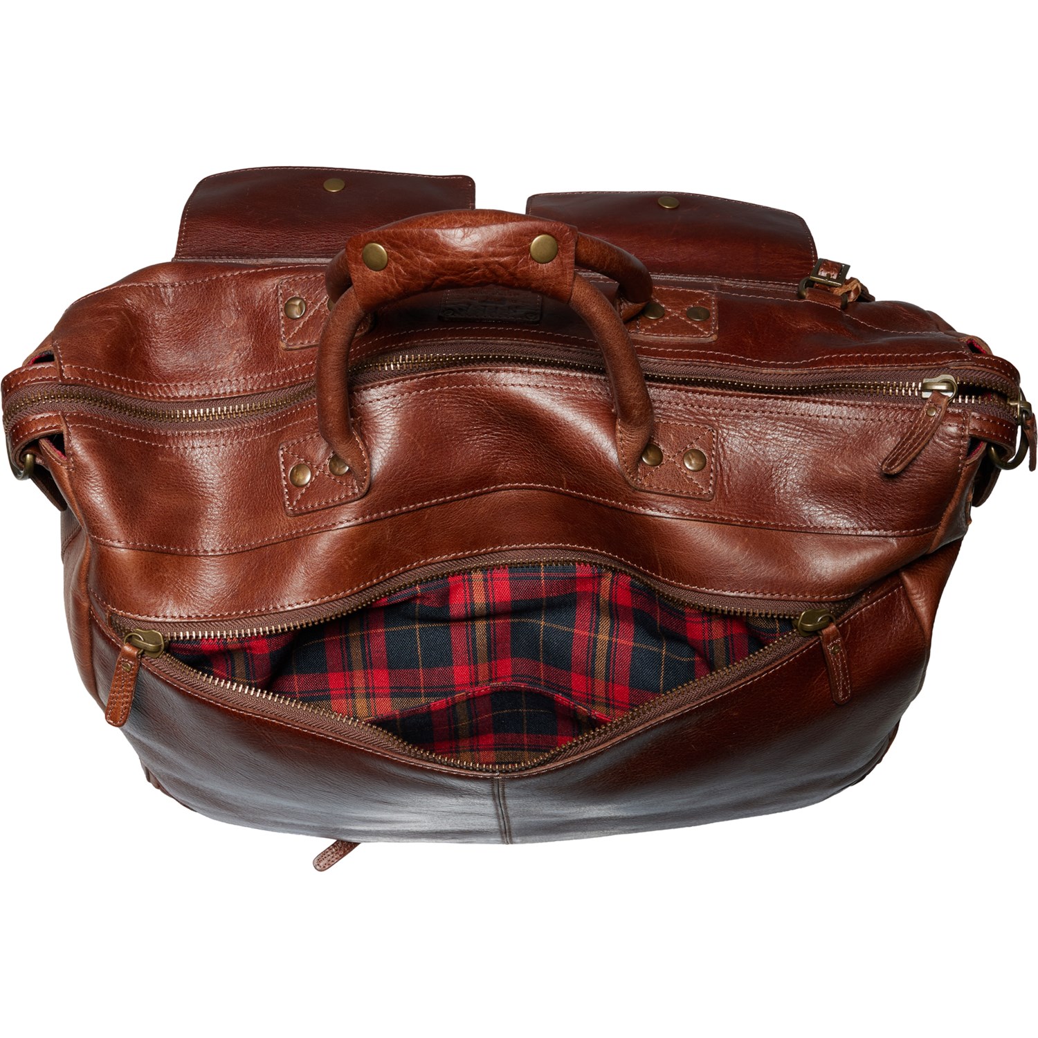 Will Leather Goods Travel Duffel Bag - Cognac - Save 49%