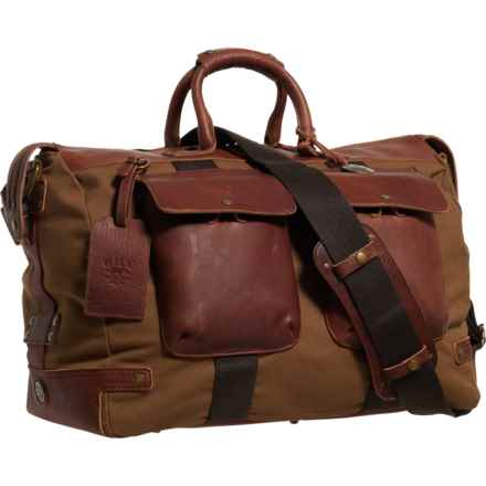 Will Leather Goods Travel Duffle Bag in Tobacco