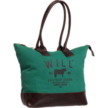 Will Leather Goods Utility Tote Bag in Green
