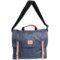 8463X_3 Will Leather Goods Waxed Canvas Messenger Bag