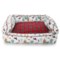 511XG_2 Williamstown Home Playing Pups Bolster Dog Bed - 36x27x12”