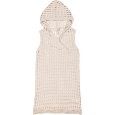 Willow Blossom Big Girls Mixed Stitch Tunic Cover-Up Dress