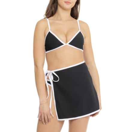 Wilo Bikini Set with Skirt - 3-Piece in Black