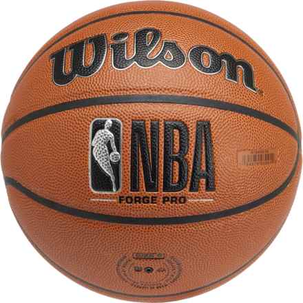 Wilson NBA Forge Pro Basketball - Size 6 in Brown