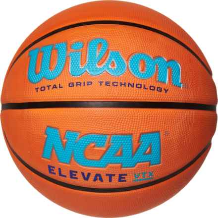 Wilson NCAA Elevate VTS Basketball, 28.5”, Size 6 in Orange/Blue