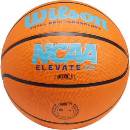 Wilson NCAA Elevate VTX Basketball in Orange/Blue