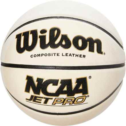 Wilson NCAA Jet Pro Basketball in White