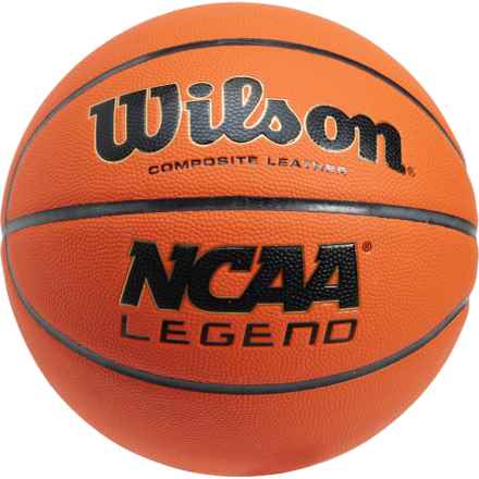 Wilson NCAA Legend Basketball in Orange/Black