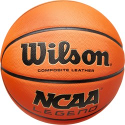 Wilson NCAA Legend Basketball - Size 7 in Orange