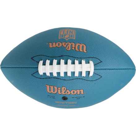 Wilson NFL Ignition Jr. Football (For Boys and Girls) in Blue
