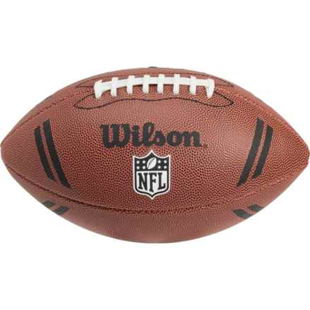 Wilson NFL Spotlight Junior Football (For Boys and Girls) in Brown