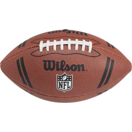 Wilson NFL Spotlight Peewee Football in Brown