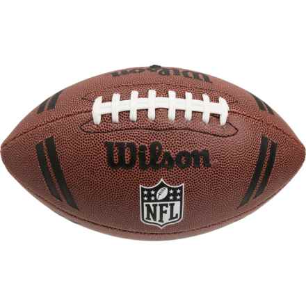 Wilson NFL Tailgate Youth Football (For Boys and Girls) in Brown