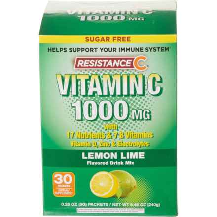 Windmill Health Products Lemon Lime Vitamin C Drink Mix - 30-Count in Multi