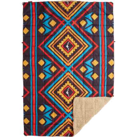 Wingo Outdoors Convertible Blanket - 75x52” in Wingo Mosaic