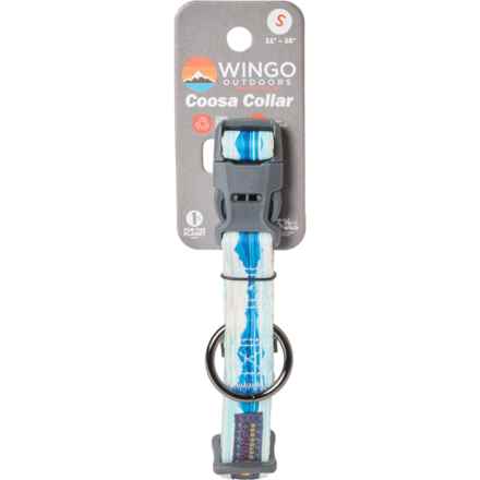 Wingo Outdoors Coosa Dog Collar in Mountain Lake